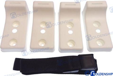 KIT SOPORTES FIJACION  (4P)