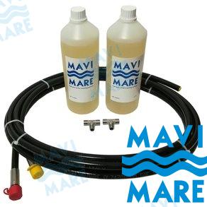 KIT TUBO Y RACOR DOBLE CILINDRO HP300
