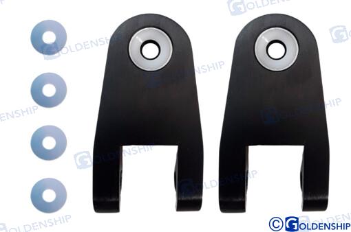 BRAZO ALU CORTO PARA CILINDRO MC300A/B/C