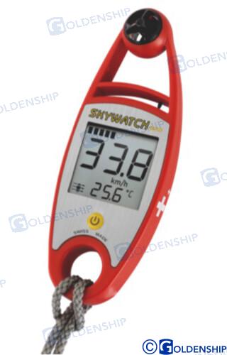 ANEMOMETRO SKYWATCH WIND ROJO