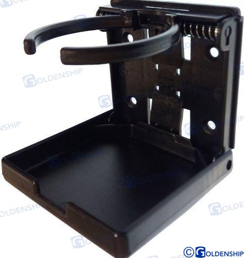 POSAVASOS PLEGABLE NEGRO