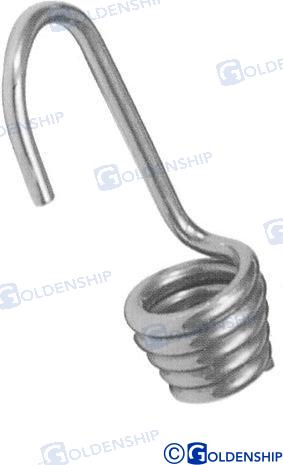 GANCHO INOX  6 MM (2)