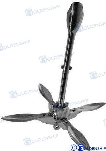 ANCLA PLEGABLE AISI316 4   KG.