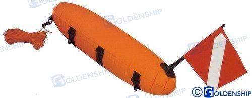 BOYA SUB. TORPEDO C/ 20 M CABO