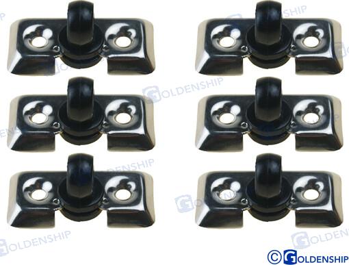 GANCHO SOP. DEFENSAS (PACK DE 6)