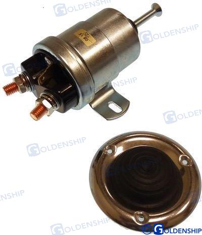 INTERRUPTOR DE PIE MOLINETE 12V NEGRO