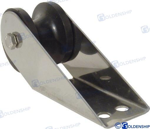 POLEA GUIA PROA INOX. 16X5