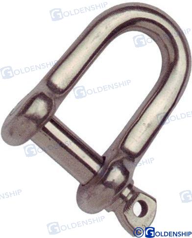 GRILLETE RECTO CORTO 4 MM (25)