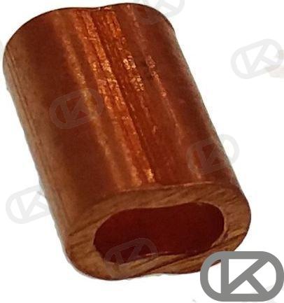 CASQUILLO BRONCE P/CABLE 2 MM (50)