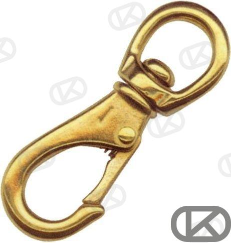MOSQUETON BRONCE GIRAT. 82MM.
