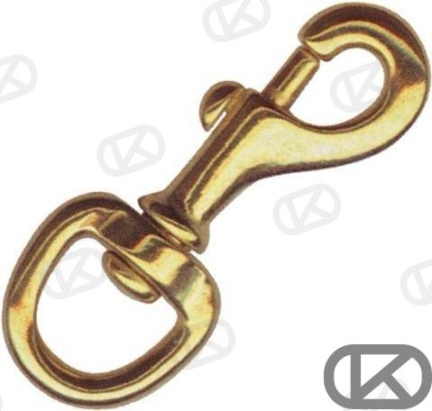 MOSQUETON BRONCE GIRAT. 65MM.