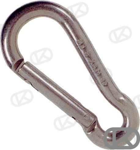 MOSQUETON ABIERTO  6MM KL (20)