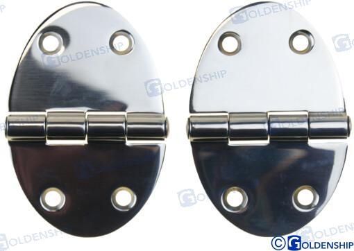 BISAGRA INOX OVAL 90X56 (PACK 2)