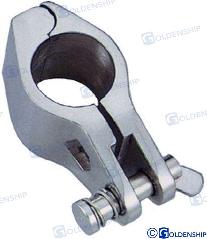 ABRAZADERA ABIERTA INOX  1" C/PASADOR