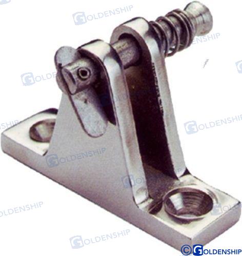 SOPORTE TOLDO 90º C/PASADOR INOX