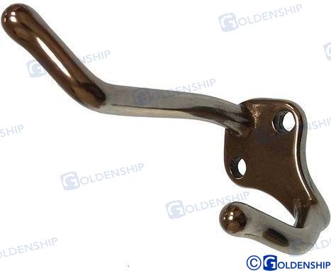 SOPORTE COLGADOR FIJO INOX.