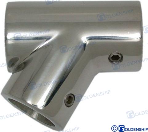CONEXION "T" INOX. UNIV. 60º  7/8"  22MM