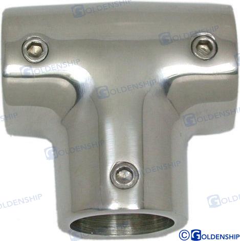 CONEXION "T" INOX. UNIV. 90º  1"  25MM