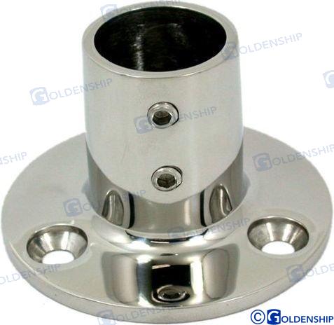 BASE REDONDA  90º   7/8" 22MM