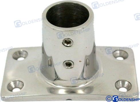 BASE RECTANGULAR  90º  7/8"  22MM