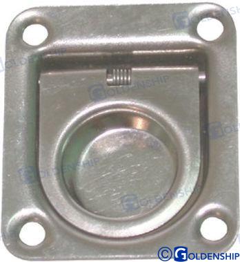 TIRADOR INOX  65 X 56 X 1 MM