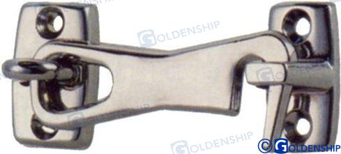 GANCHO PUERTA 77 MM  INOX