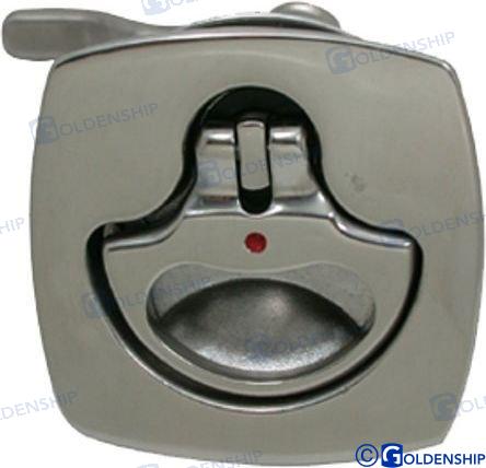 TIRADOR INOX CUADRADO 63X63