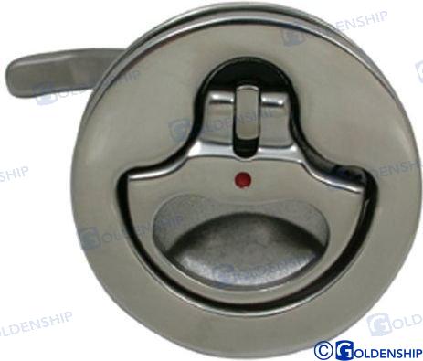TIRADOR INOX REDONDO 51MM
