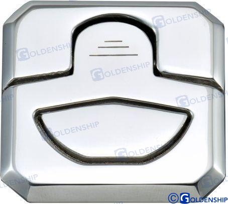 TIRADOR INOX CUADRADO 51X51MM