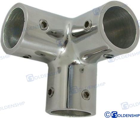 CONEXION TRIPLE 90º 7/8"  22MM