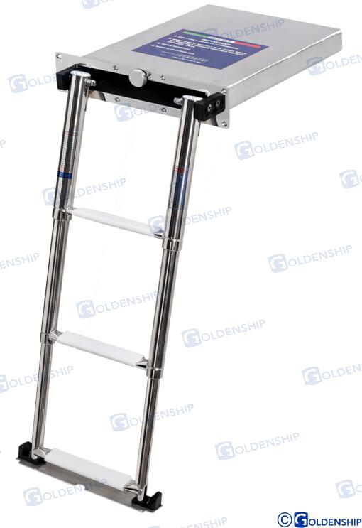 ESCALERA PLEGABLE 3 PELDAÑOS 390*88*854M