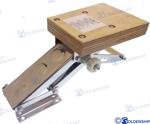 SOPORTE MOTOR INOX 15 HP