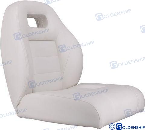 ASIENTO PIEL BLANCO