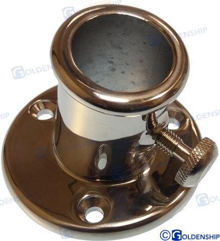 BASE INOX INCLINADA 25 MM.