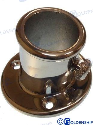BASE INOX INCLINADA 32 MM.