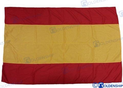 BANDERA ESPAÑOLA  100X150 S/CORONA