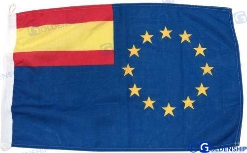 BANDERA CEE/ESPAÑA  30X45
