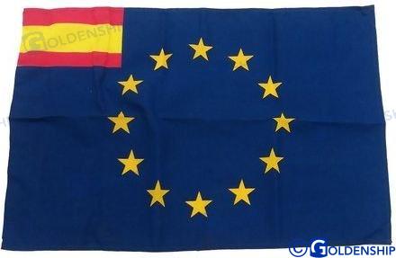 BANDERA CEE/ESPAÑA  40X60
