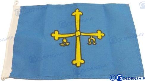 BANDERA ASTURIAS  20X30