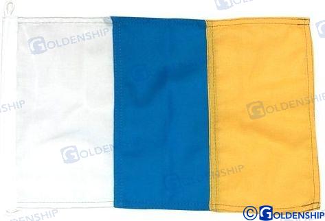 BANDERA CANARIAS  30X45