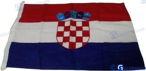 BANDERA CROACIA 30X45