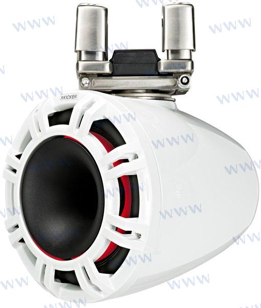 ALTAVOCES WAKE 9" KICKER BLANCO LED