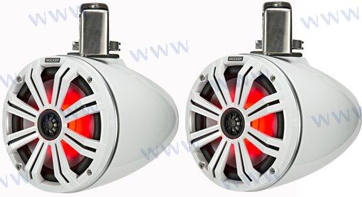 ALTAVOCES KICKER WAKE 8" 150W BLANCO 2 U