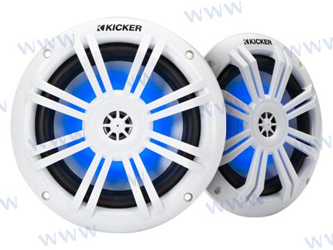 ALTAVOCES KICKER 6,5" ECO BLANCOS