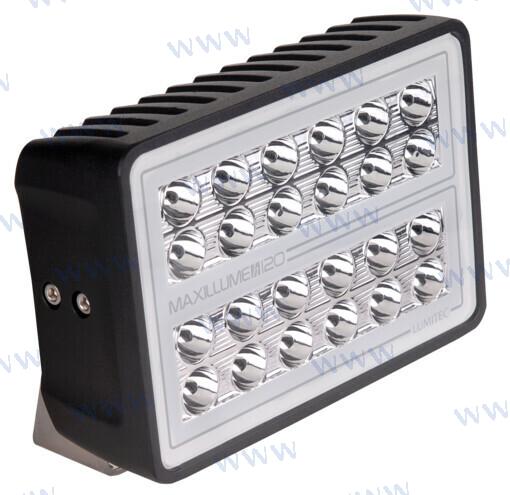 LUZ CUBIERTA MAXILLUME H120 NEGRA
