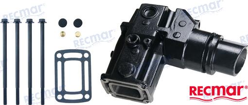 CODO ESCAPE VOLVO 25,7 CM.