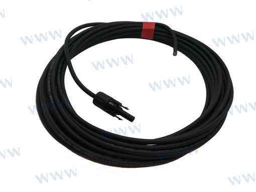 CABLE SOLAR 4MM T4 PLUG/PLAIN 10M