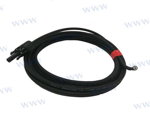 CABLE SOLAR 4MM T4 PLUG/PLAIN 5M