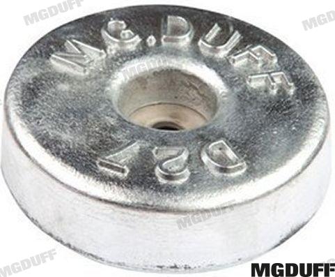 ANODO DISCO ZINC 2.7 KG Ø 130MM M10