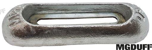 ANODO PLACA ZINC 1,4 KG M10